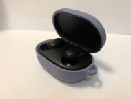 Силиконовый чехол для беспроводных наушников Xiaomi AirDots/Redmi AirDots (Blue) Голубой Силиконовый чехол для беспроводных наушников Xiaomi AirDots/Redmi AirDots (Blue) Голубой