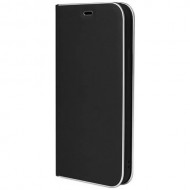 Чехол-книжка для Xiaomi Redmi 9 Monarch c окантовкой Black (Черный) Чехол-книжка для Xiaomi Redmi 9 Monarch c окантовкой Black (Черный)