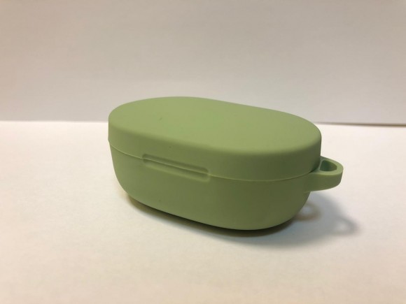 Силиконовый чехол для беспроводных наушников Xiaomi AirDots/Redmi AirDots (Green) Зеленый