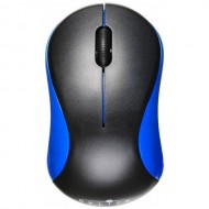 Беспроводная мышь Oklick 605SW USB оптическая Black/Blue (Черно-синяя)