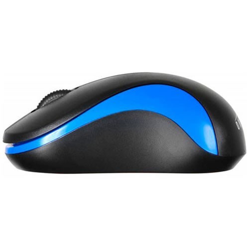 Беспроводная мышь Oklick 605SW USB оптическая Black/Blue (Черно-синяя)