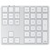 Цифровая клавиатура Satechi Aluminum Extended Keypad (ST-XLABKS) Bluetooth Silver (Серебристый)
