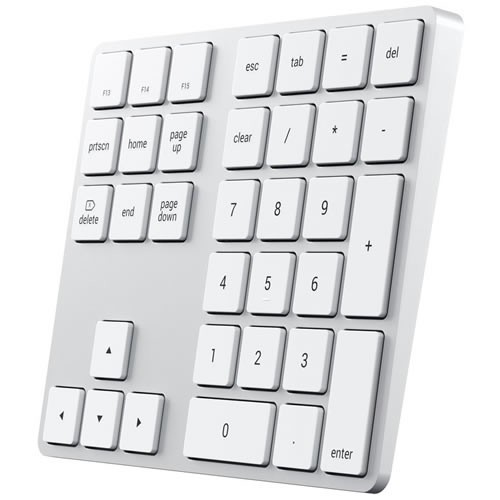 Цифровая клавиатура Satechi Aluminum Extended Keypad (ST-XLABKS) Bluetooth Silver (Серебристый) Цифровая клавиатура Satechi Aluminum Extended Keypad (ST-XLABKS) Bluetooth Silver (Серебристый)
