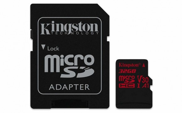 Карта памяти Kingston microSDXC UHS-I U3 32GB Class10 Canvas React (SDCR/32GB)