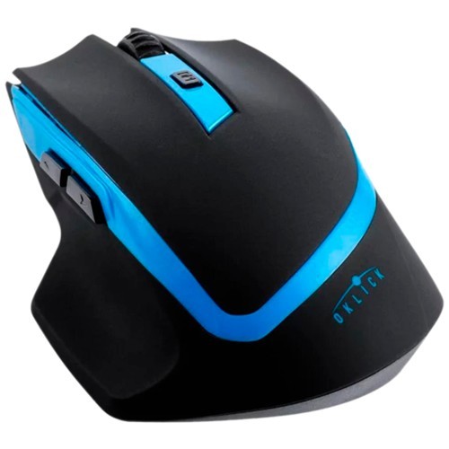 Беспроводная мышь Oklick 630LW Dragon USB оптическая Black/Blue (Черно-голубая) Беспроводная мышь Oklick 630LW Dragon USB оптическая Black/Blue (Черно-голубая)