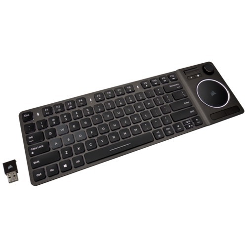 Беспроводная клавиатура Corsair K83 Wireless Entertainment USB Black (Черная) Беспроводная клавиатура Corsair K83 Wireless Entertainment USB Black (Черная)