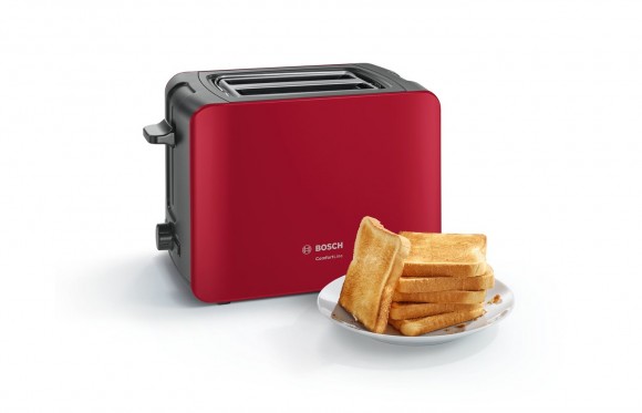 Тостер Bosch TAT6A114 Red (Красный) EAC Тостер Bosch TAT6A114 Red (Красный) EAC