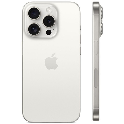 Смартфон Apple iPhone 15 Pro 128Gb White Titanium (Белый титановый) nano-SIM + eSIM Смартфон Apple iPhone 15 Pro 128Gb White Titanium (Белый титановый) nano-SIM + eSIM