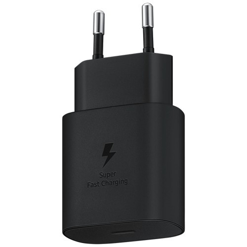 Сетевое зарядное устройство Samsung EP-TA800 25W USB Type-C Black (Черный) без кабеля Сетевое зарядное устройство Samsung EP-TA800 25W USB Type-C Black (Черный) без кабеля