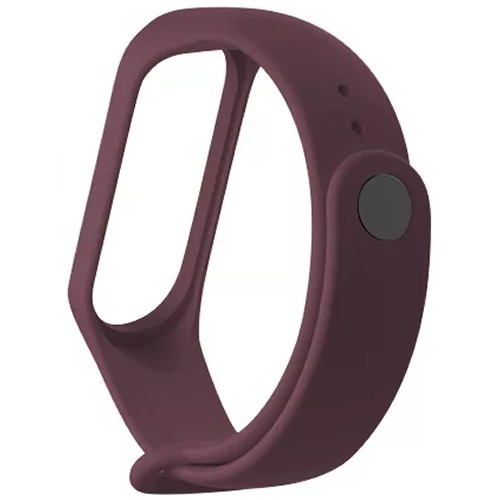 Силиконовый браслет для Xiaomi Mi Band 3/4 Wine-Red (Винно-красный) Силиконовый браслет для Xiaomi Mi Band 3/4 Wine-Red (Винно-красный)