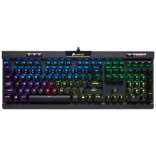Клавиатура Corsair K70 RGB MK.2 Rapidfire (Cherry MX Speed) USB Black (Черная) Клавиатура Corsair K70 RGB MK.2 Rapidfire (Cherry MX Speed) USB Black (Черная)