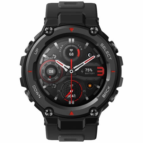 Часы Amazfit T-Rex Pro Meteorite Black (Черный) EAC Часы Amazfit T-Rex Pro Meteorite Black (Черный) EAC