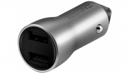 Автомобильная зарядка ZMI AP621 Digital Display Car Charger 2USB 3.0A Silver (Серебристый) Автомобильная зарядка ZMI AP621 Digital Display Car Charger 2USB 3.0A Silver (Серебристый)