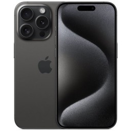Смартфон Apple iPhone 15 Pro 256Gb Black Titanium (Черный титановый) nano-SIM + eSIM