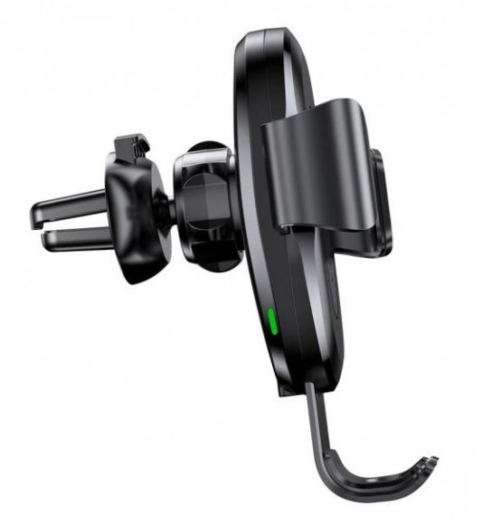 Автомобильный держатель Baseus Wireless Charger Gravity Car Mount (Black) WXYL-01