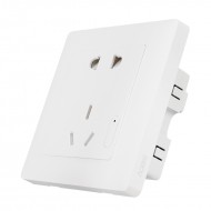 Умная настенная Wi-Fi розетка Xiaomi Aqara Smart Wall Socket ZigBee (QBCZ11LM) White