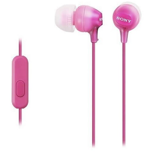 Наушники Sony MDR-EX15AP Pink (Розовый) EAC