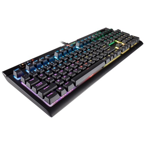 Клавиатура Corsair Strafe RGB MK.2 (Cherry MX Silent) USB Black (Черная) EAC Клавиатура Corsair Strafe RGB MK.2 (Cherry MX Silent) USB Black (Черная) EAC