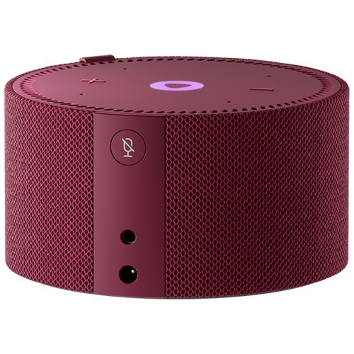 Умная колонка Яндекс Новая Станция Мини (с часами) Red (Красный гранат) EAC Умная колонка Яндекс Новая Станция Мини (с часами) Red (Красный гранат) EAC