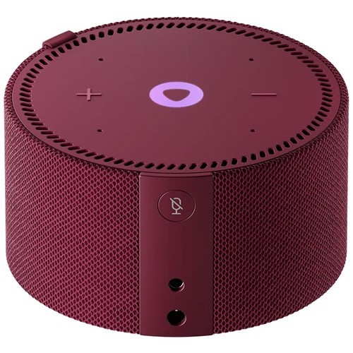 Умная колонка Яндекс Новая Станция Мини (с часами) Red (Красный гранат) EAC Умная колонка Яндекс Новая Станция Мини (с часами) Red (Красный гранат) EAC