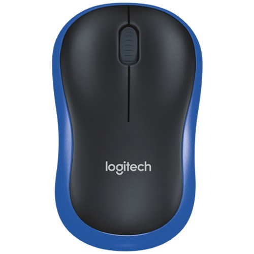 Беспроводная мышь Logitech M185 USB оптическая Blue (Синяя)