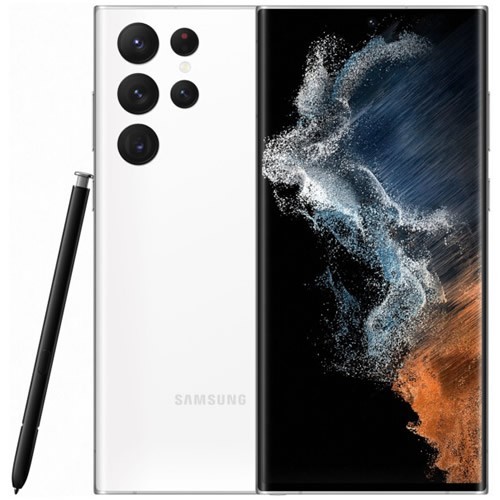 Смартфон Samsung Galaxy S22 Ultra 12/512Gb (Snapdragon) Phantom White (Белый Фантом)