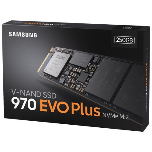 Твердотельный накопитель Samsung 970 EVO Plus NVMe M.2 SSD 250Gb MZ-V7S250BW Твердотельный накопитель Samsung 970 EVO Plus NVMe M.2 SSD 250Gb MZ-V7S250BW