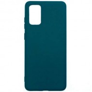 Силиконовая накладка для Samsung Galaxy S20+ Monarch Premium без лого Green (Зеленая) Силиконовая накладка для Samsung Galaxy S20+ Monarch Premium без лого Green (Зеленая)